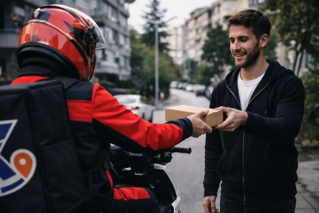 İstanbul şehir içinde aynı gün teslim edilen e-ticaret paketi
